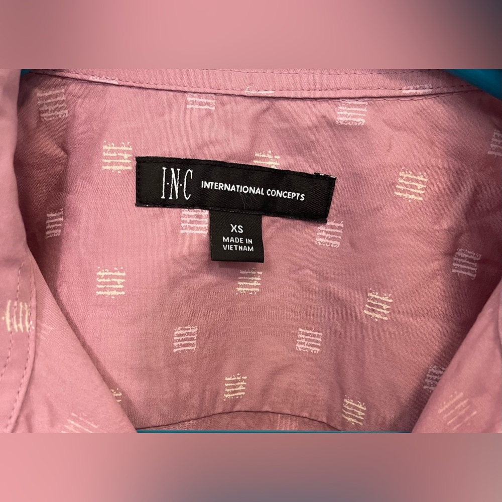 I.N.C international concepts Mens dress shirt. Size Xs. - Picture 3 of 3